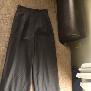 Sisley 100% wool high waisted dress pants